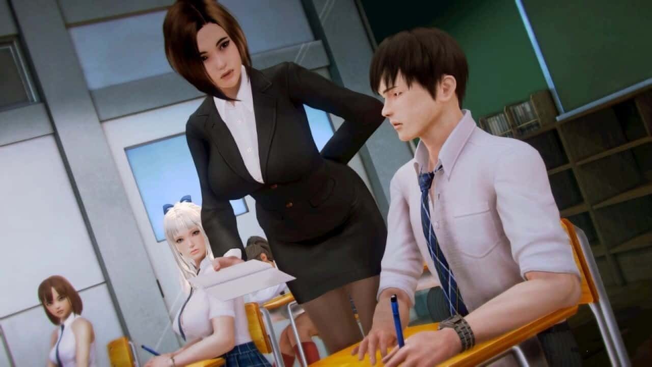 二次元老婆学院_Waifu Academy 操作界面 预览图 2