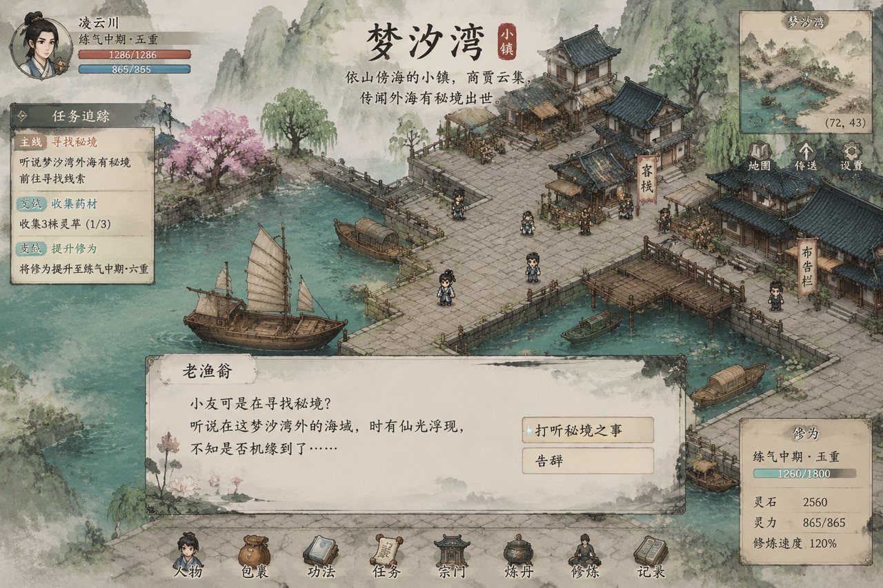 谪仙索欢录 主线事件 资料图 5