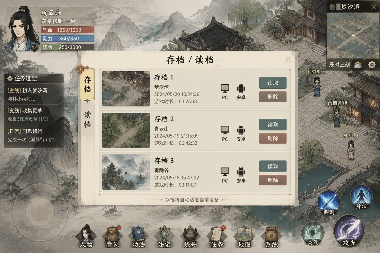 谪仙索欢录 体验版 玩法截图 8